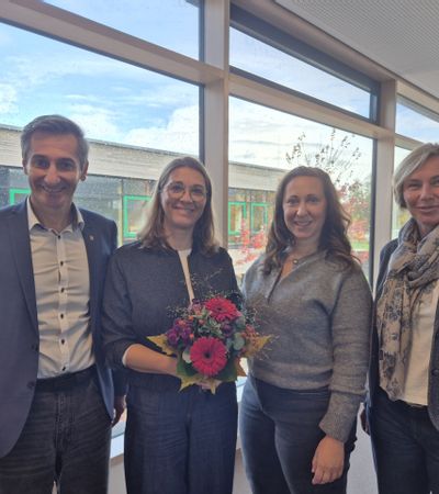 Foto von Links nach rechts: Arman Aigner, Nicole Runge, Eva Pongratz, Susanne Biermann