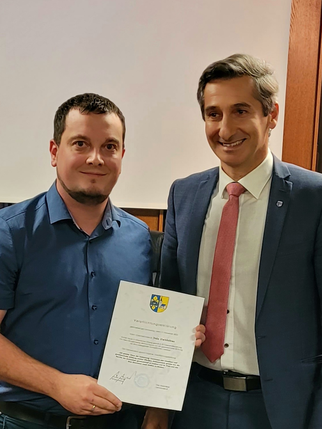 Neu im Eriskircher Gemeinderat: Thilo Steinhilber