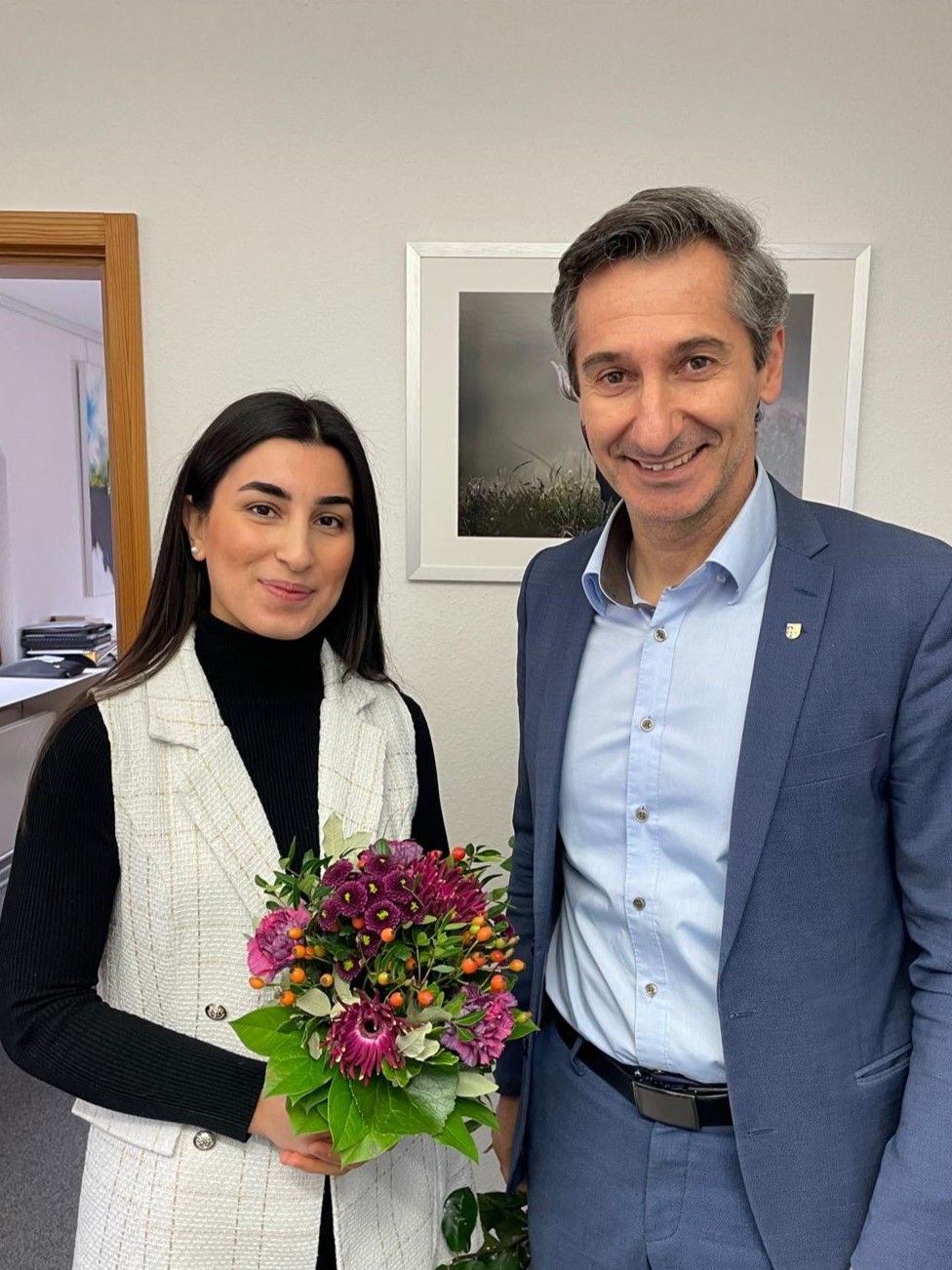 Begrüßung Tugce Cetin