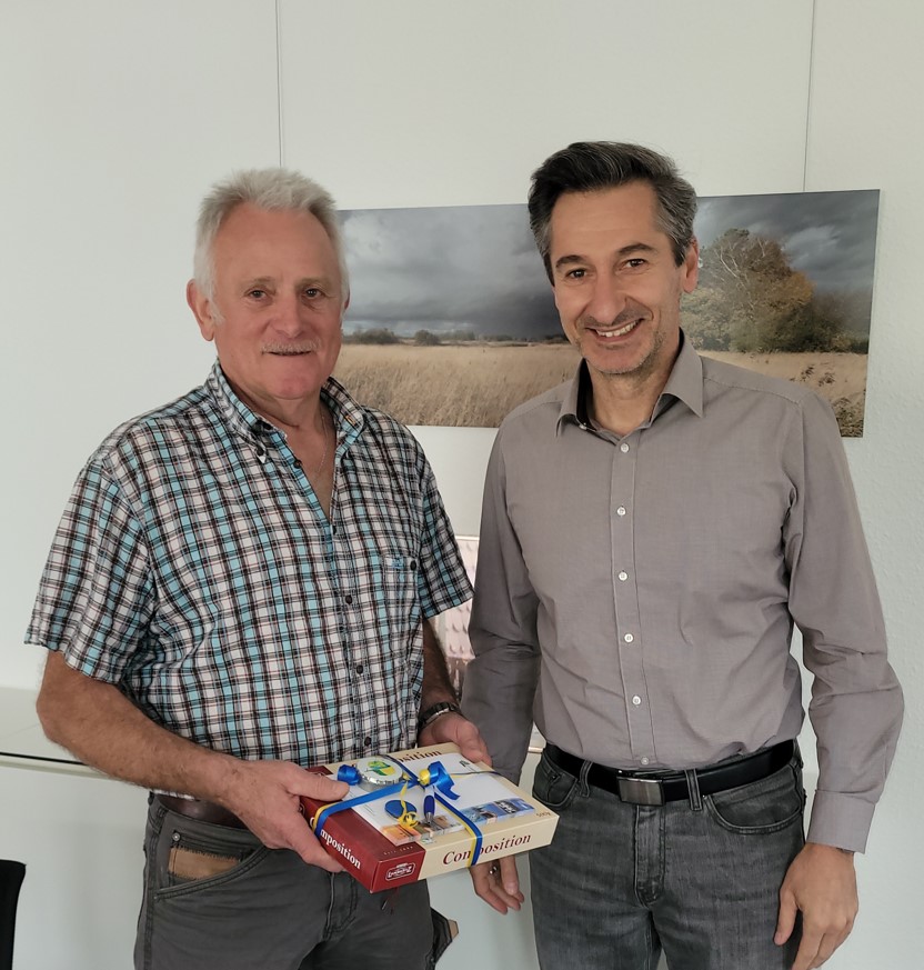 Neu im Strandbad: Werner Vetter