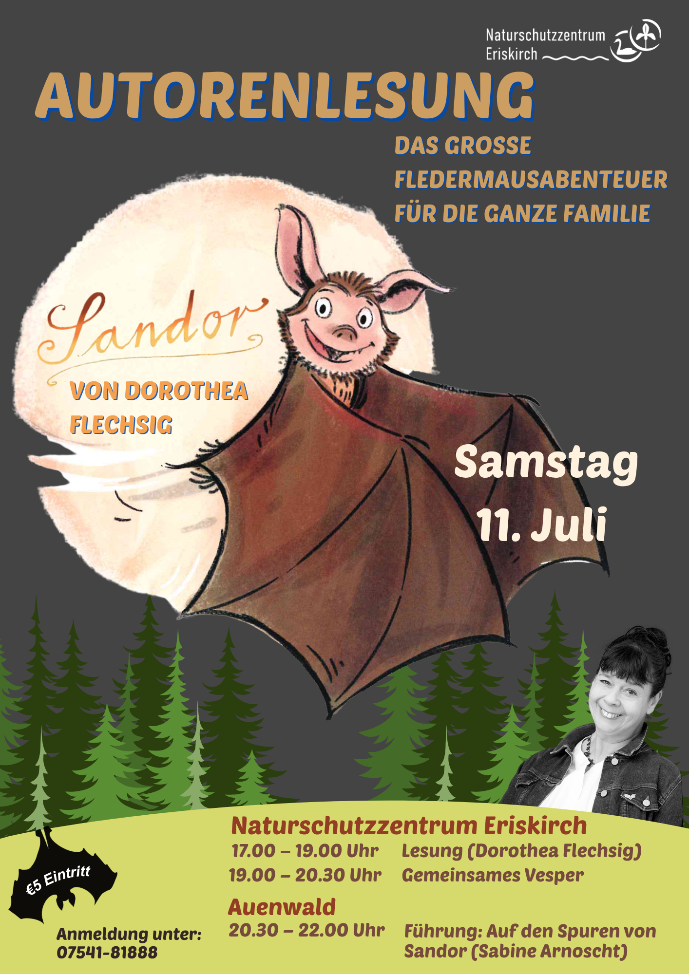 Großes Fledermausabenteuer mit Autorin Dorothea Flechsig