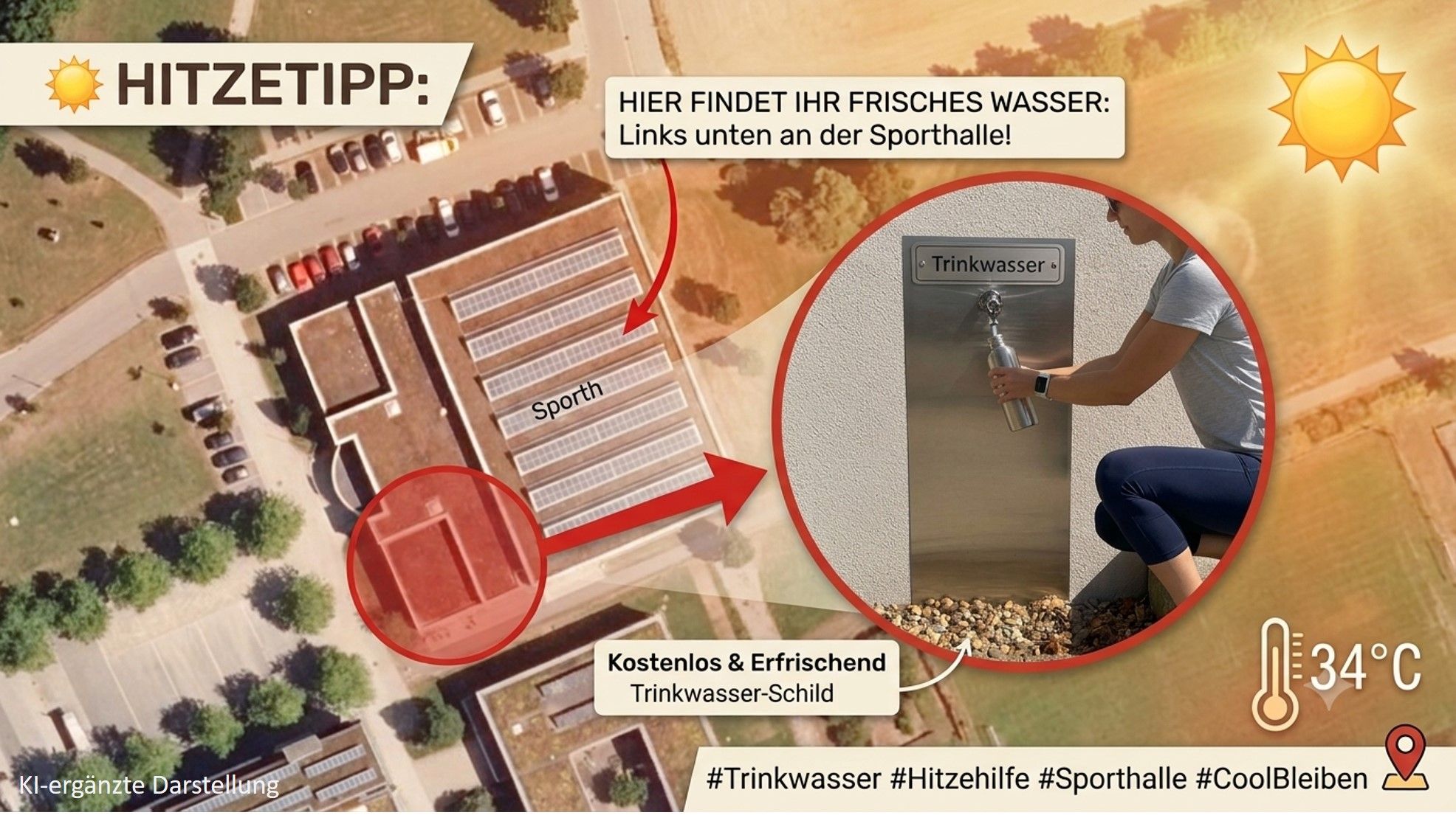 Hitzetipp Wasserhahn Trinkwasser