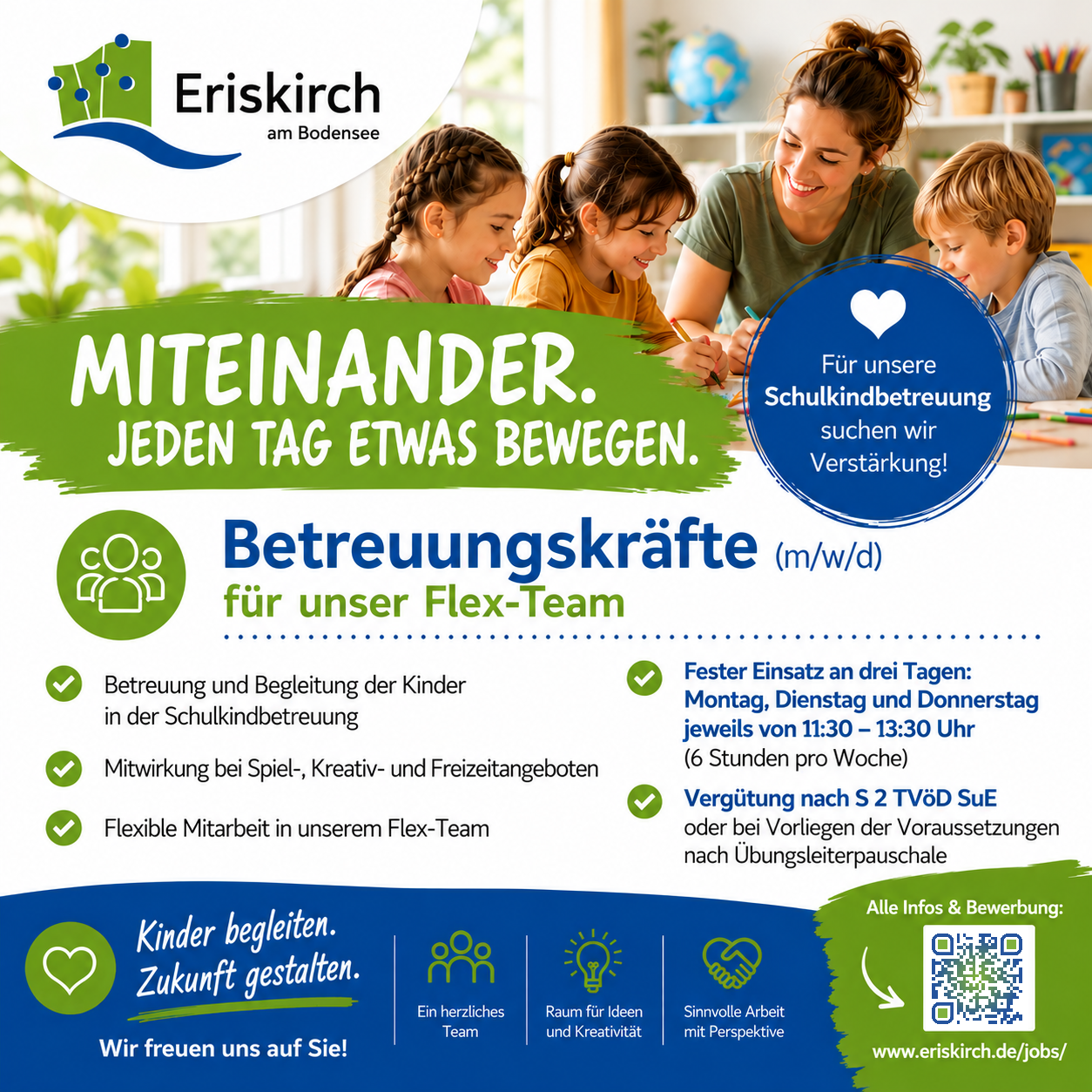 Betreuungskraft für unser Flex-Team gesucht