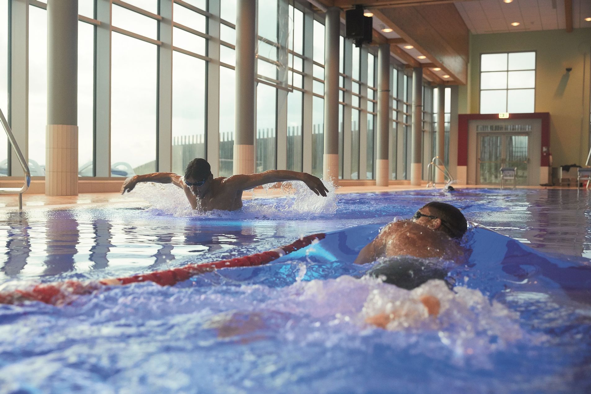 Sportbecken in der Sylter Welle