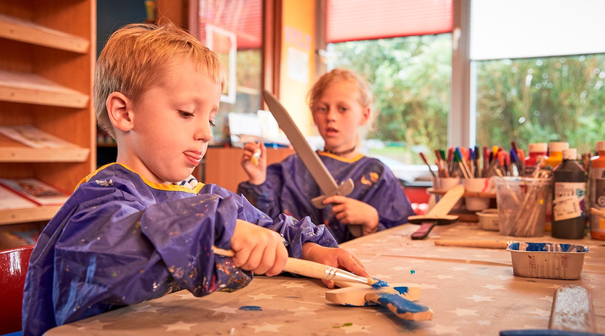Kinderbetreuung in der Villa Kunterbunt
