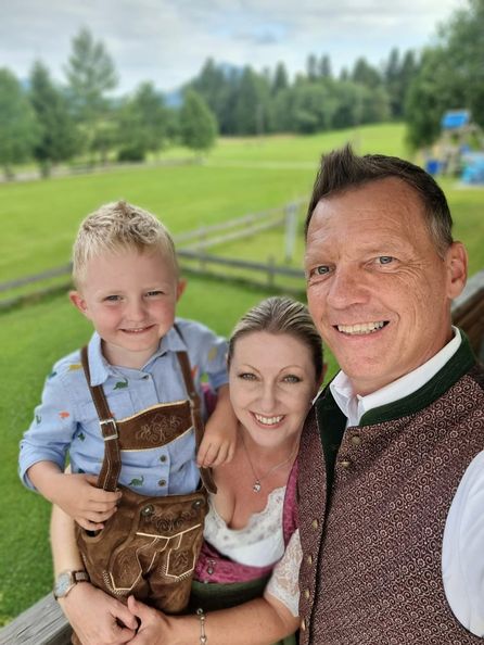 Familie Pöschl vom Landhotel Alphorn in Ofterschwang, Allgäu