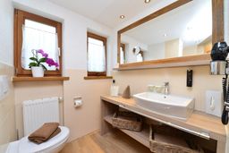 Landhotel Alphorn im Allgäu Apartment Badezimmer