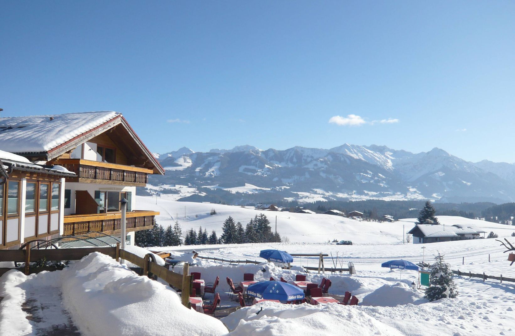 Landhotel Alphorn im Winter
