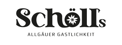 Logo des Scholls Gastlichkeit in Fischen im Allgäu – Ihr familienfreundliches Urlaubsdomizil in den Allgäuer Alpen.