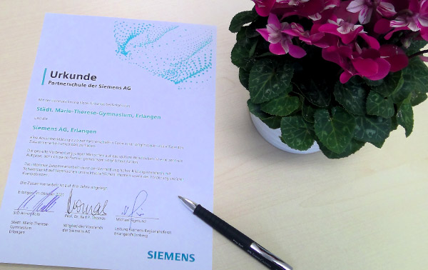 Partnerschaft mit Siemens bis 2024 verlängert