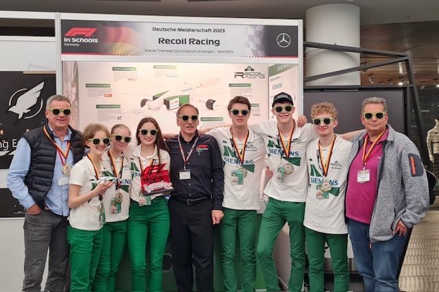 Das F1-Team des MTG Erlangen ist Deutscher Meister 2023