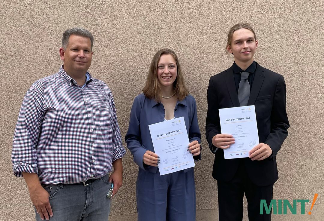 MINT-EC-Zertifikat vergeben