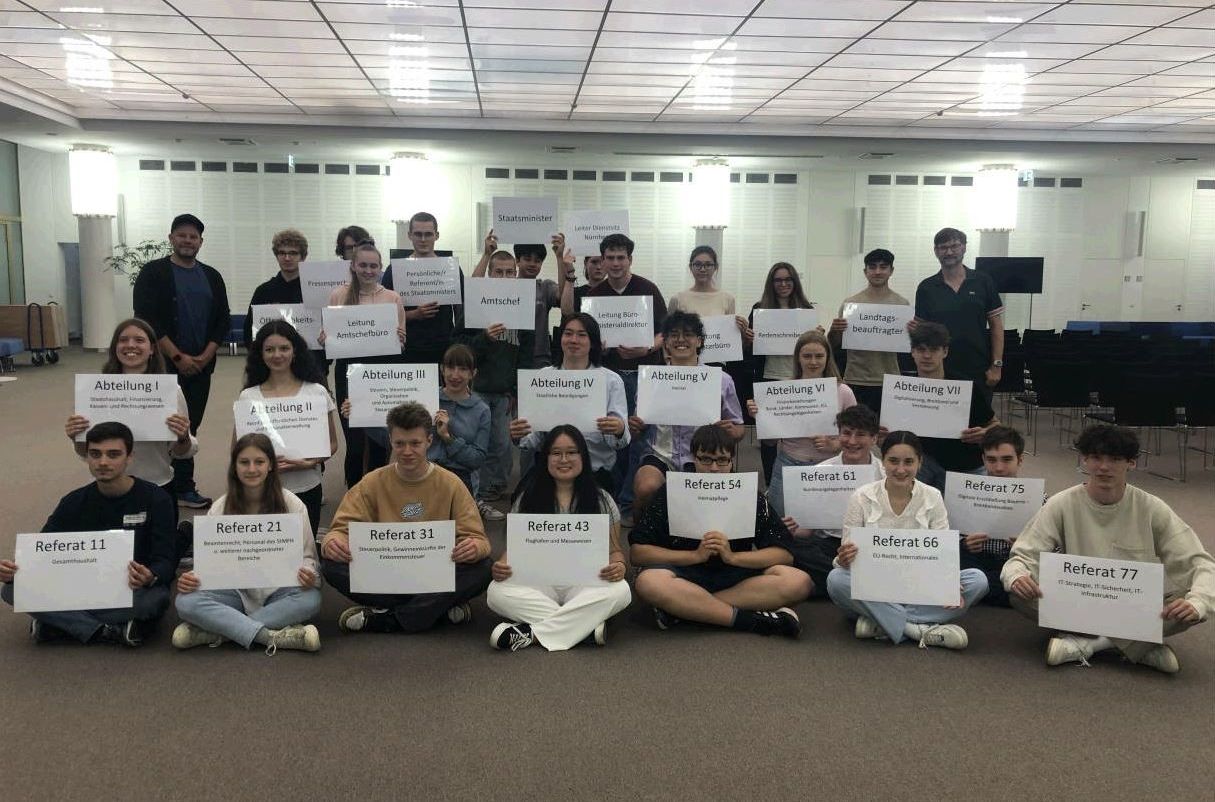 Besuch beim Bayerischen Staatsministerium der Finanzen und für Heimat