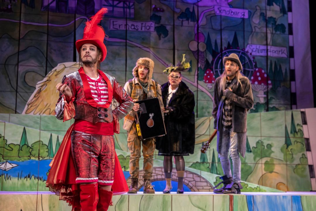 Besuch im Markgrafentheater