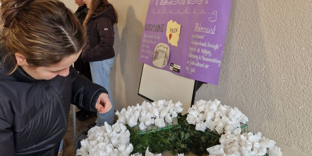 SOR-Aktion am Internationalen Tag des Gedenkens an die Opfer des Holocaust