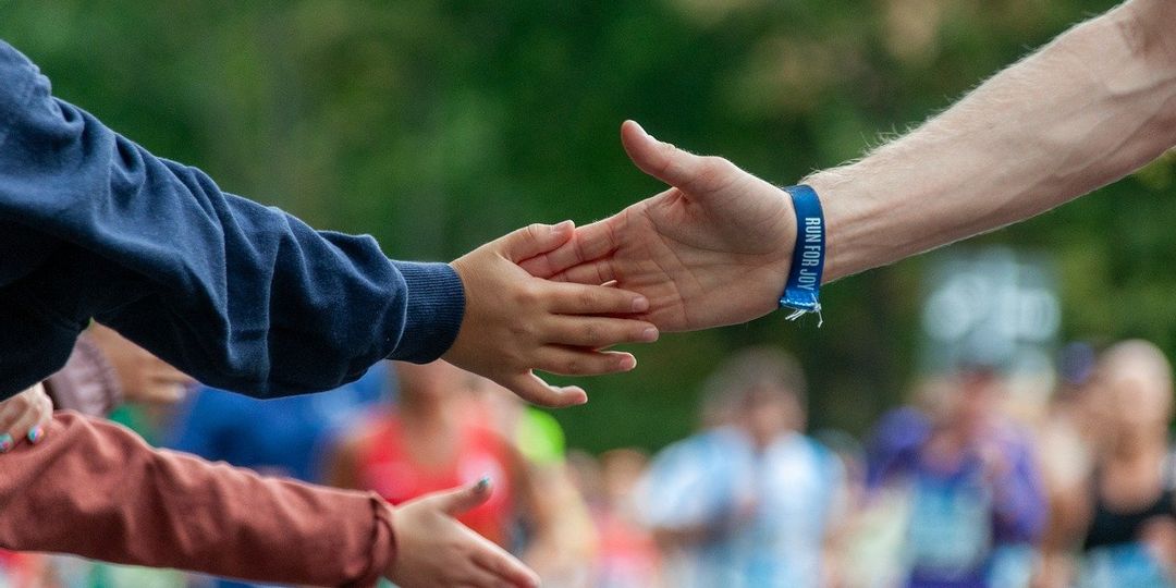 Übergabe erfolgreich- Der Spendenlauf als riesiger Erfolg