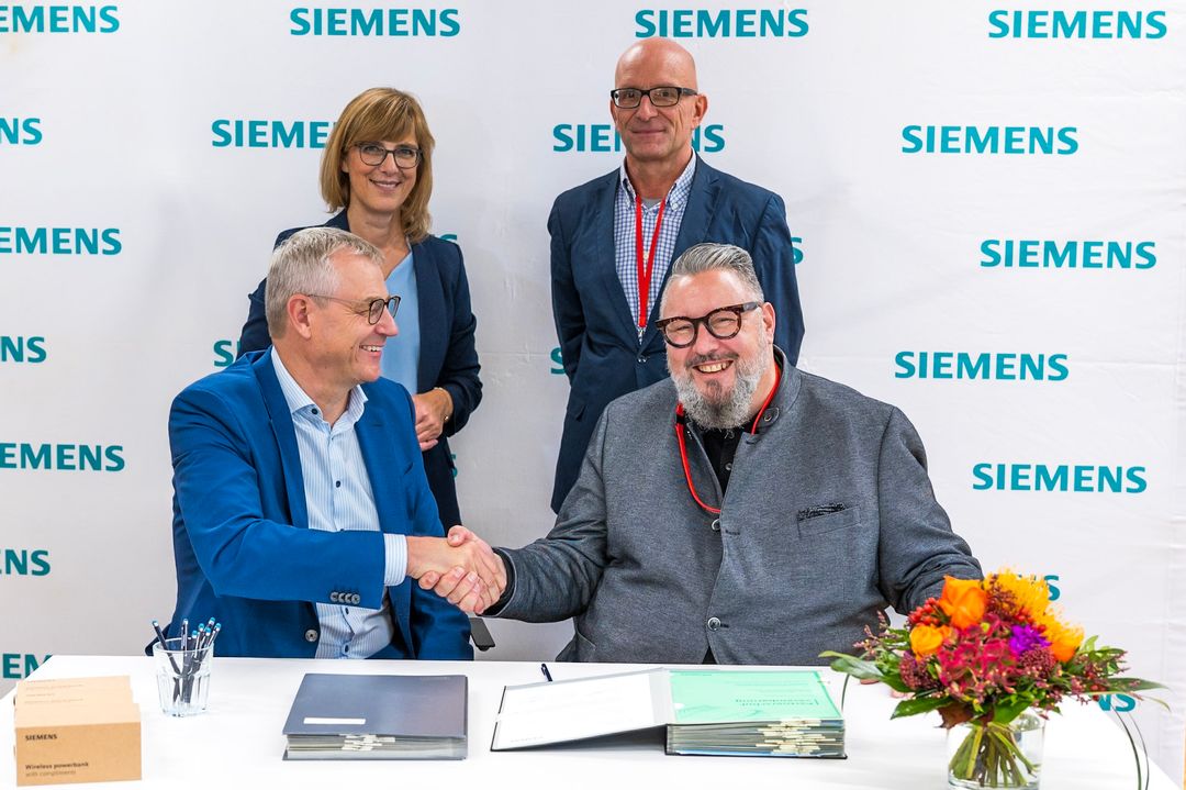 Zukunftstechnologien für die nächste Generation- unsere Partnerschaft mit der Siemens AG