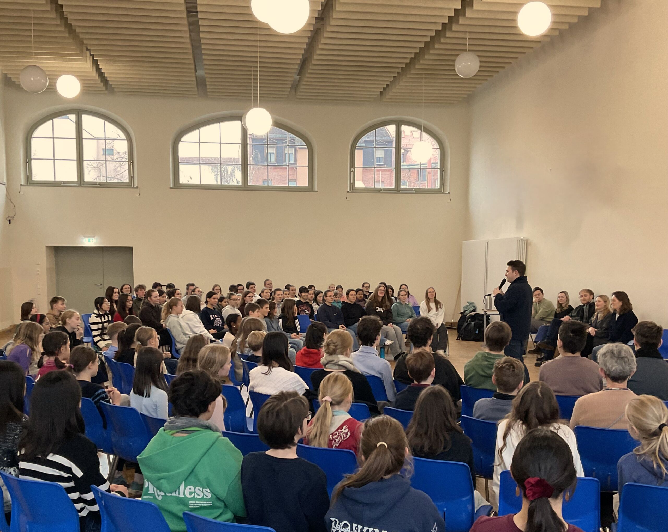 Voces8 begeistert Erlanger Schüler: Inspirierender Workshop