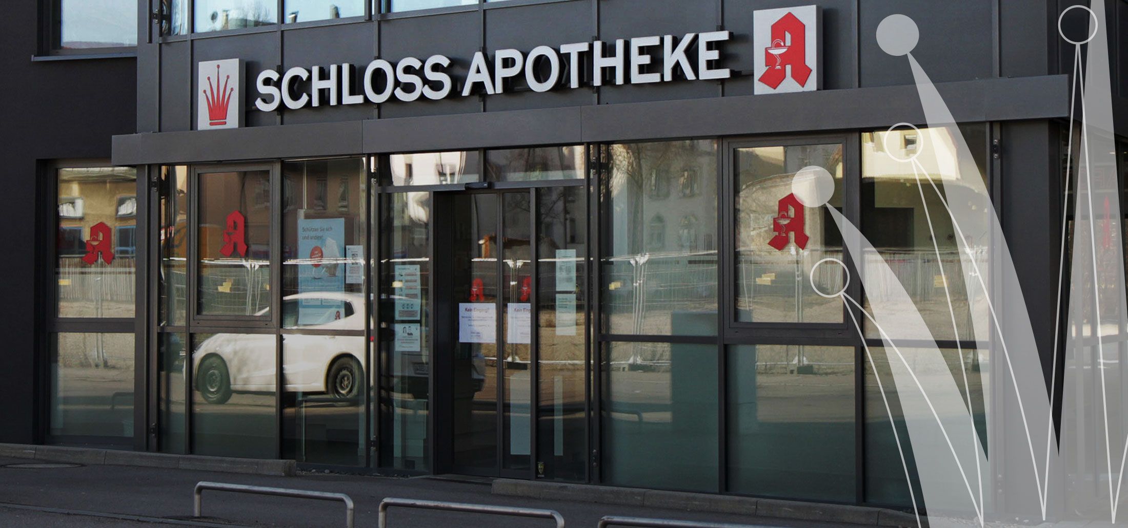 Außenansicht Schlossapotheke Kurze Strasse