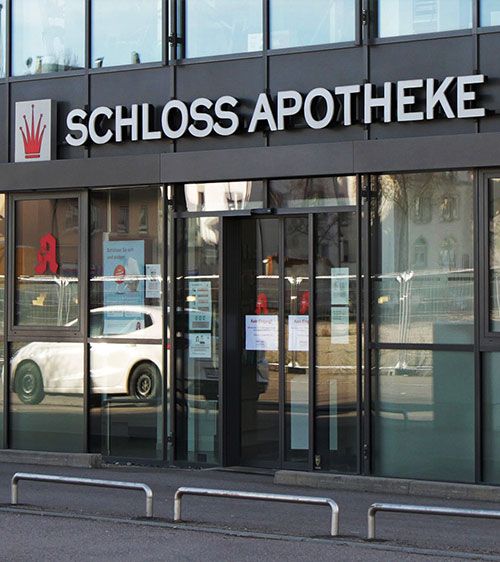 Außenansicht Schlossapotheke Kurze Strasse