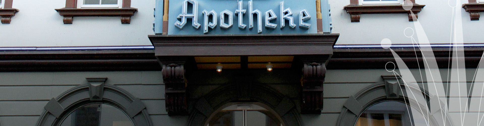 Außenansicht Schlossapotheke Hauptstr.