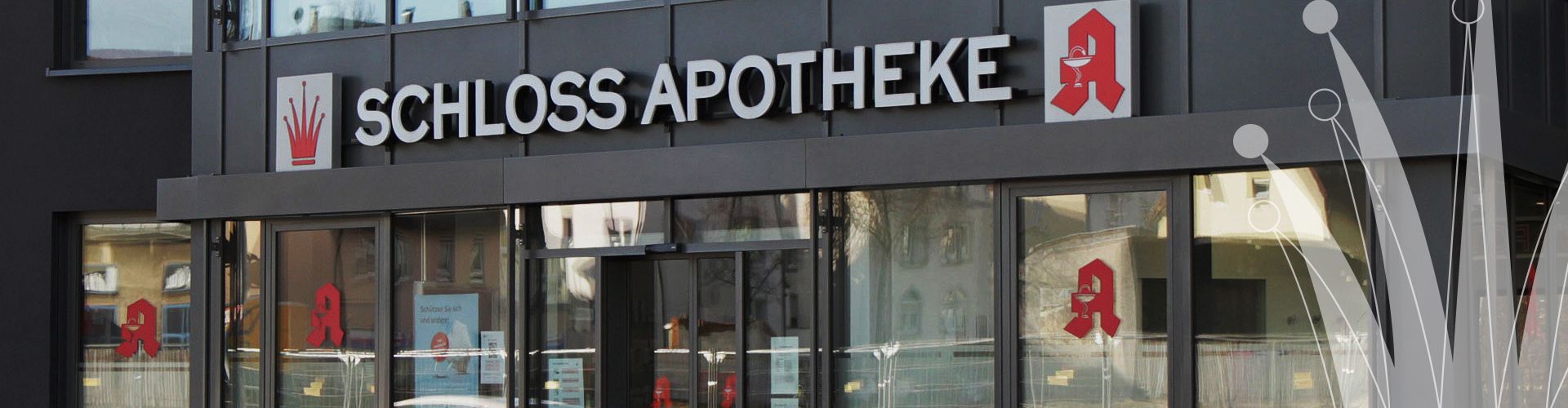 Außenansicht Schlossapotheke Kurze Strasse