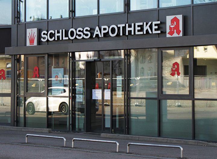 Außenansicht Schlosspaotheke Kurze Strasse