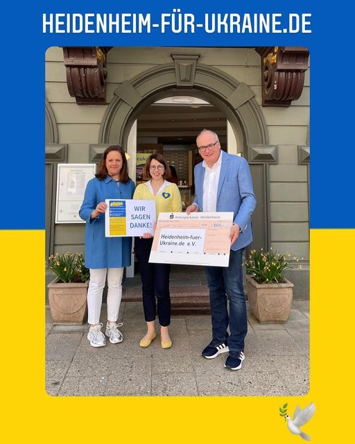 Vielen Dank! #StandWithUkraine