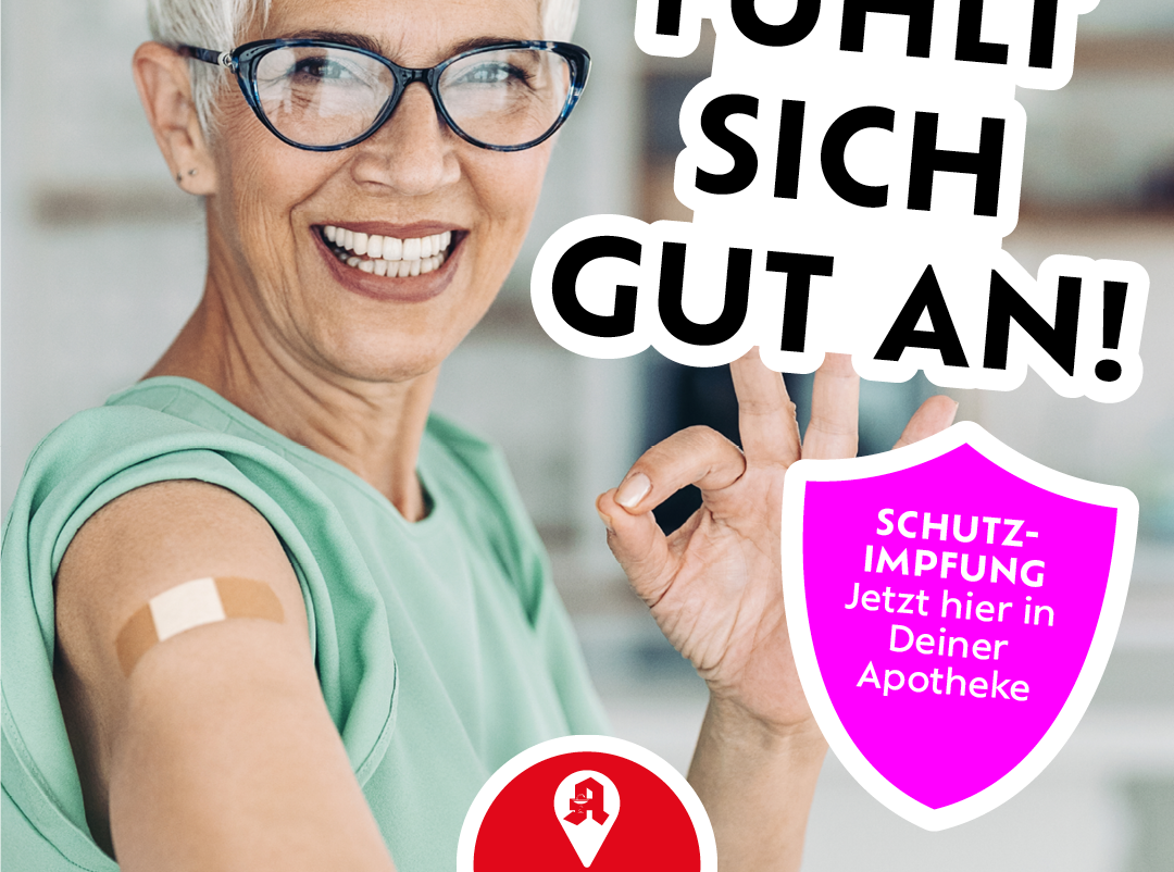 Grippeimpfung in der Apotheke – kommen Sie einfach vorbei!