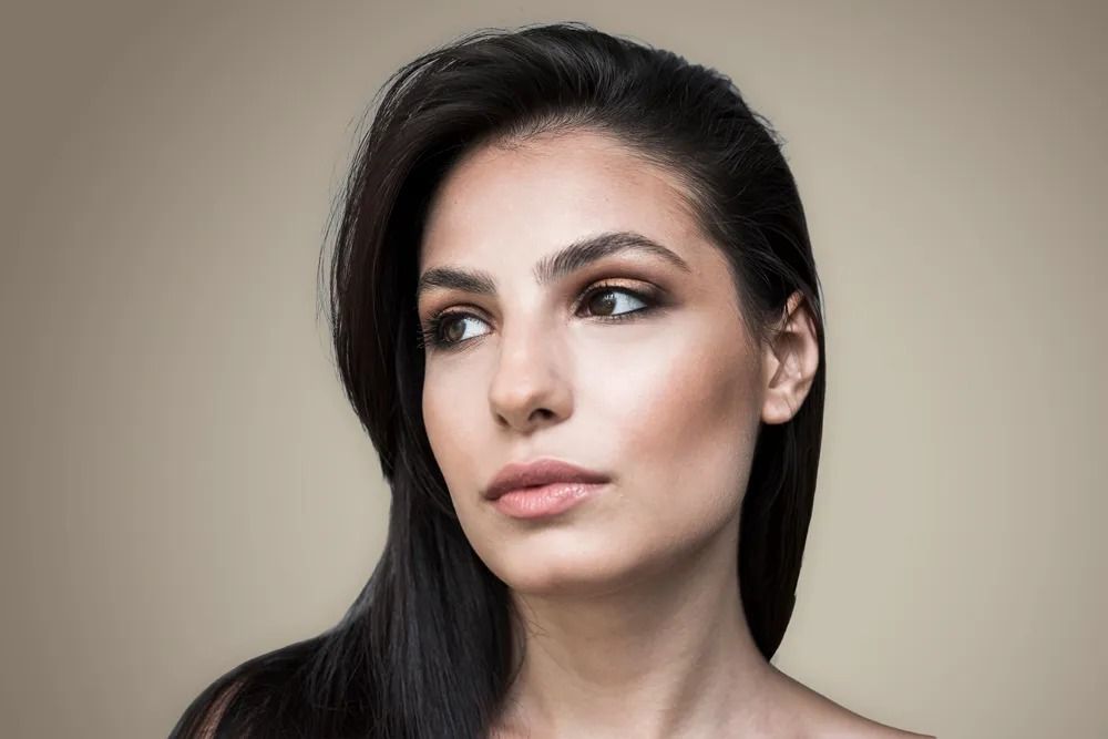 Model für Nefertitit