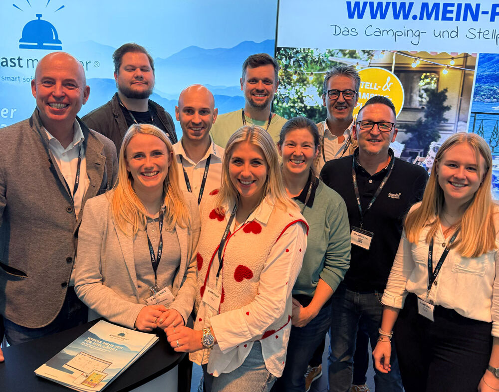 Gemeinschaftsstand mit MeinPlatz, Onlinejungle und Gastmanager