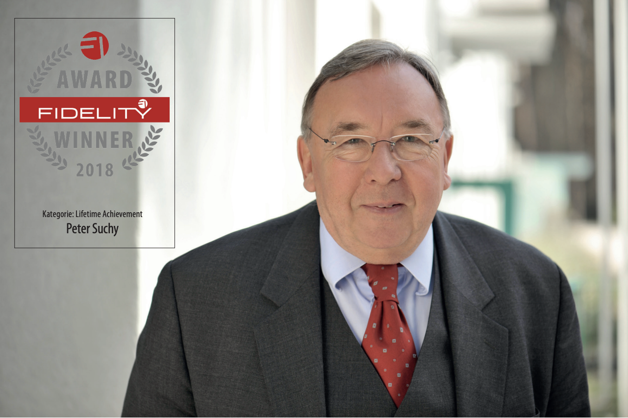 FIDELITY LIFETIME ACHIEVEMENT AWARD 2018 – PETER SUCHY