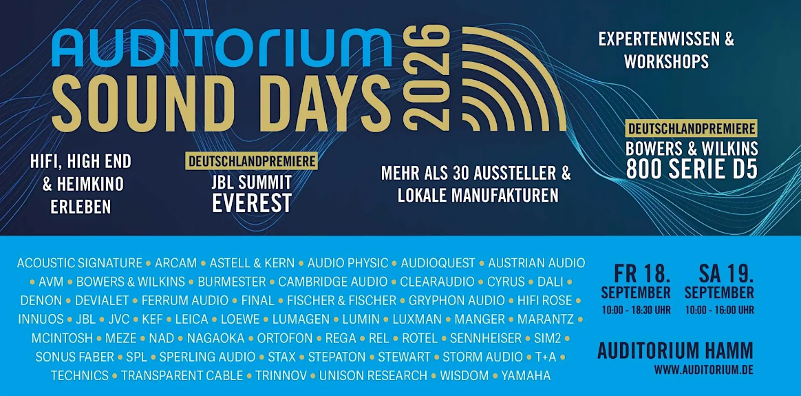 Auditorium Sound Days