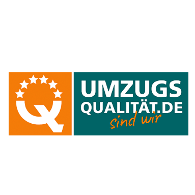 Logo umzugsqualtät.de, Verlinkung auf http://umzug.org/