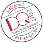 DQ zert Siegel Logo