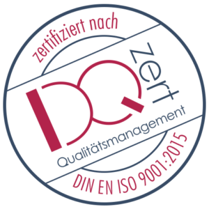 DQ zert Siegel Logo