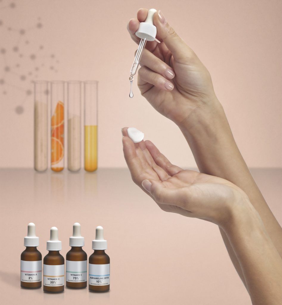 NEU aus unserem Labor eingetroffen: hoch konzentrierte Wirkstoffe für Ihre maßgeschneiderte Hautpflege!