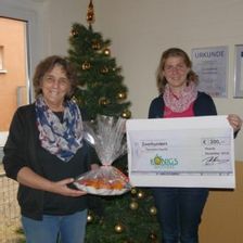 Spendenübergabe an das Tierheim in Feucht im Dezember 2018