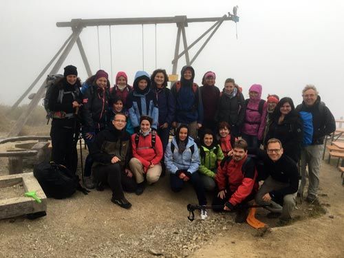 Wandern am Spitzingsee - Gruppenteamfoto