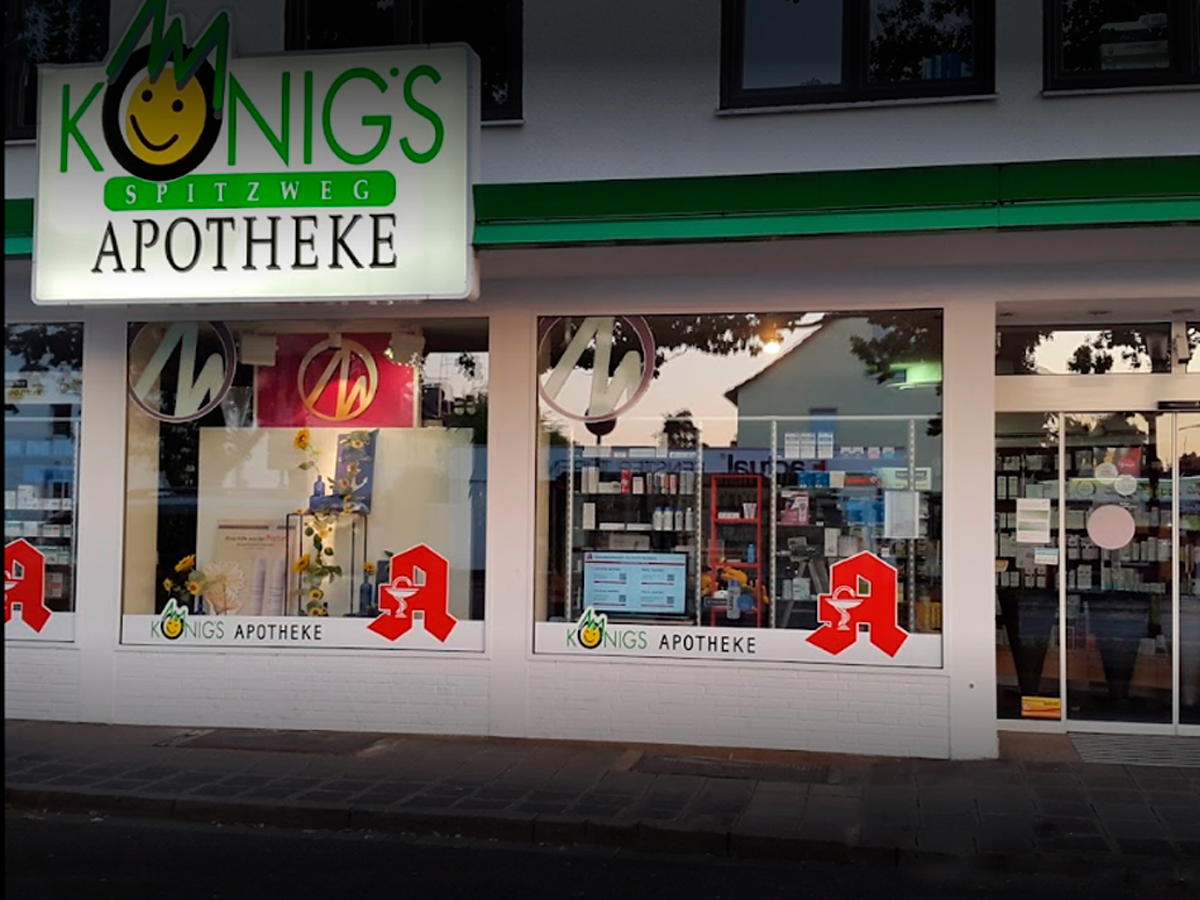 Außenfoto von der Königs Apotheke in Nürnberg