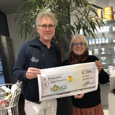 Spendenübergabe an Klabautermann e.V. im Dezember 22