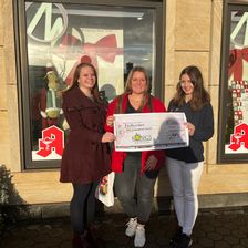 Spendenübergabe an AWO Kindergarten Feucht im Dezember 22