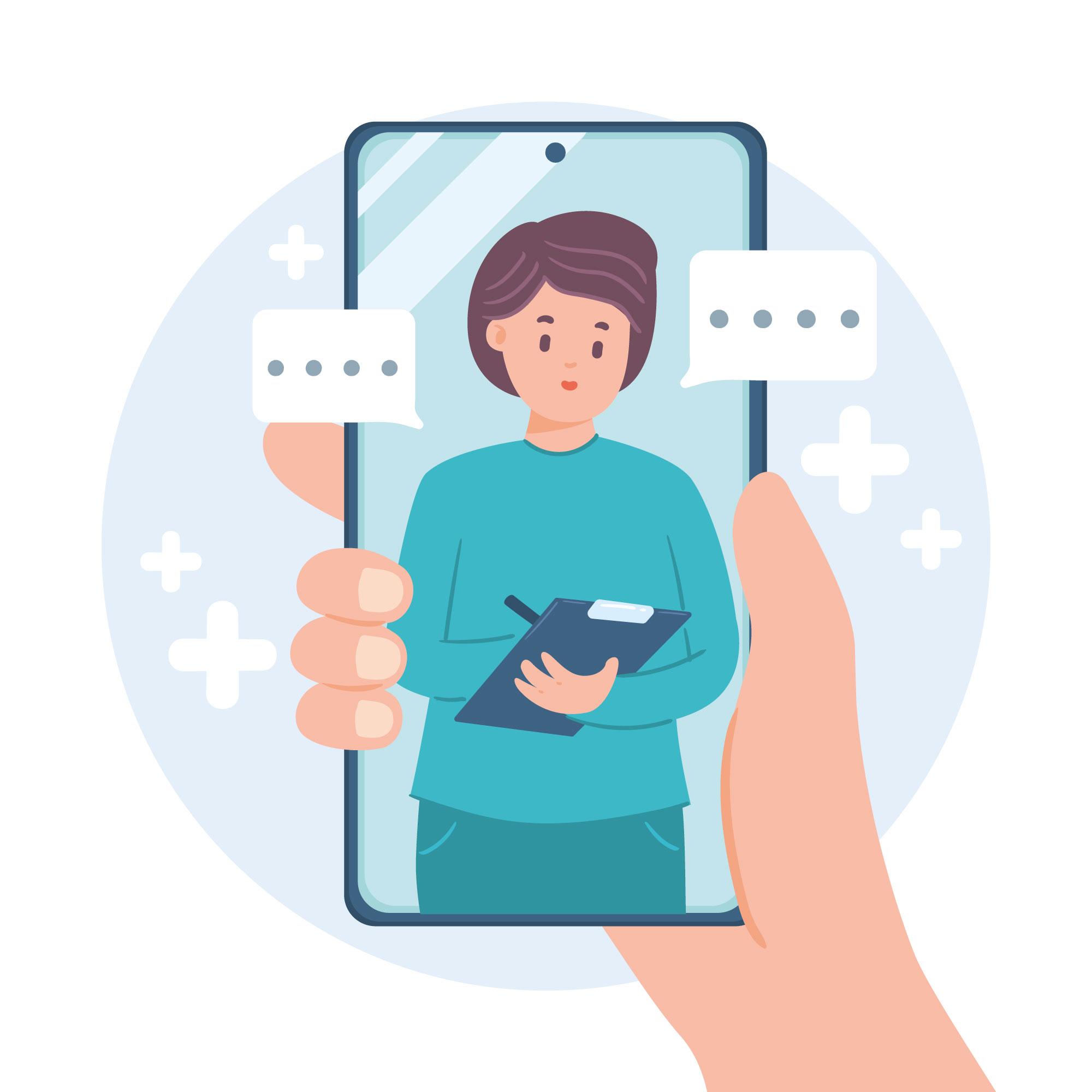 E-Rezept Smartphone Foto