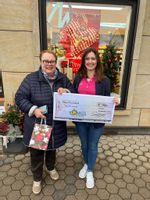 Spendenfoto an das Tierheim in Feucht im Dezember 2024