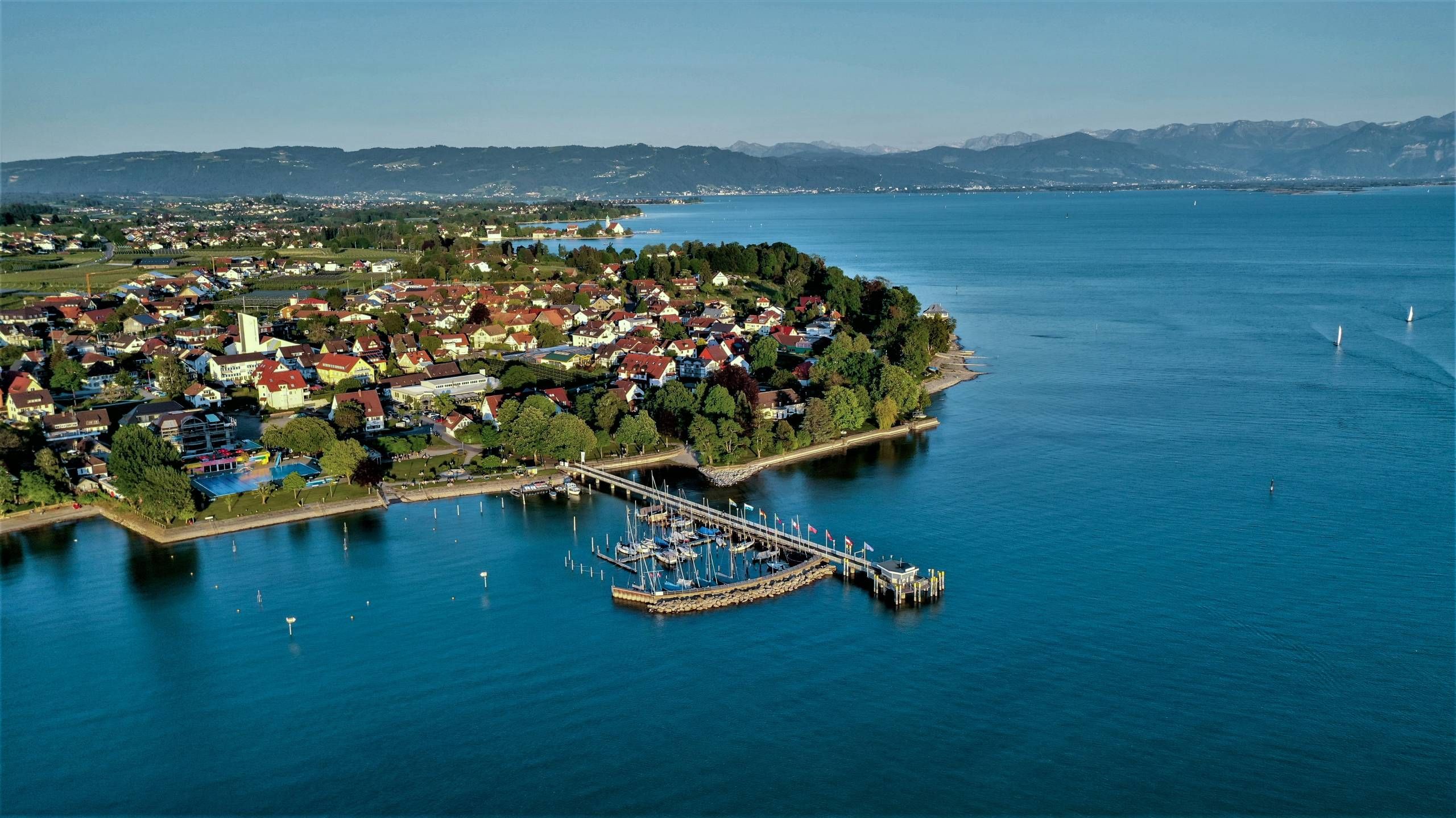 Nonnenhorn Luftaufnahme