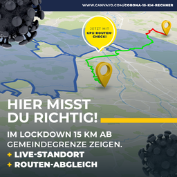 Cleveres Website-Tool Corona Radiusrechner