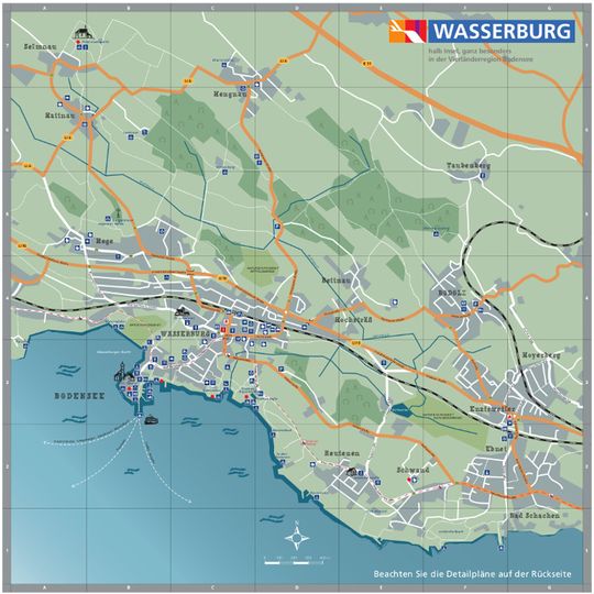 Wasserburger Ortsplan