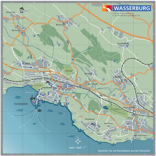 Wasserburger Ortsplan