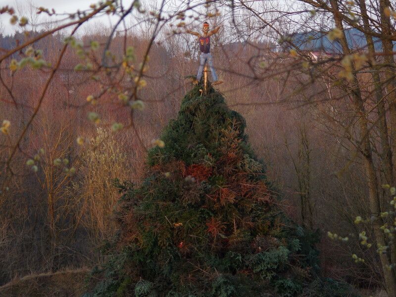 Der Funken in Wasserburg am Bodensee.