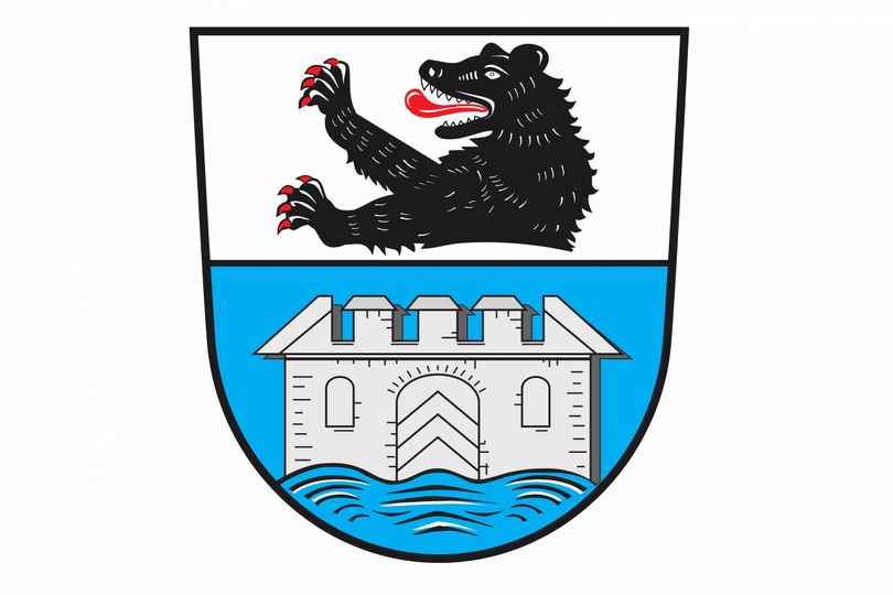 Abbildung vom Wappen der Gemeinde Wasserburg am Bodensee.